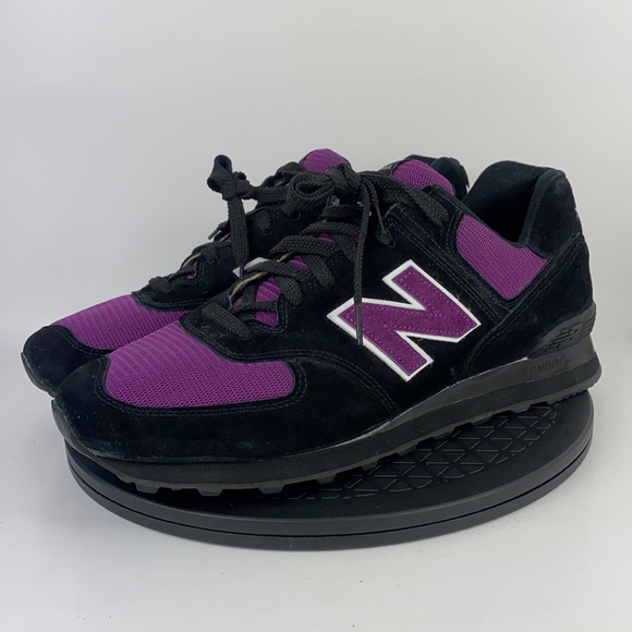 New Balance 574 Made In Usa Blackpurple 